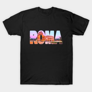 ROMA - Italy The Colosseum T-Shirt